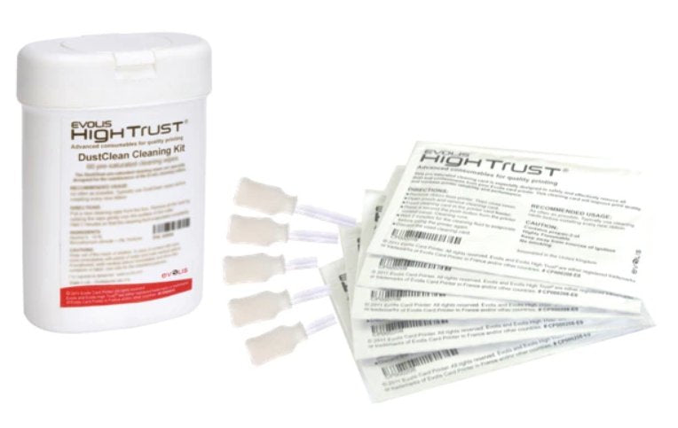 Evolis Ultraclean Cleaning Kit Kit De Limpieza De Cabezal De Impresión