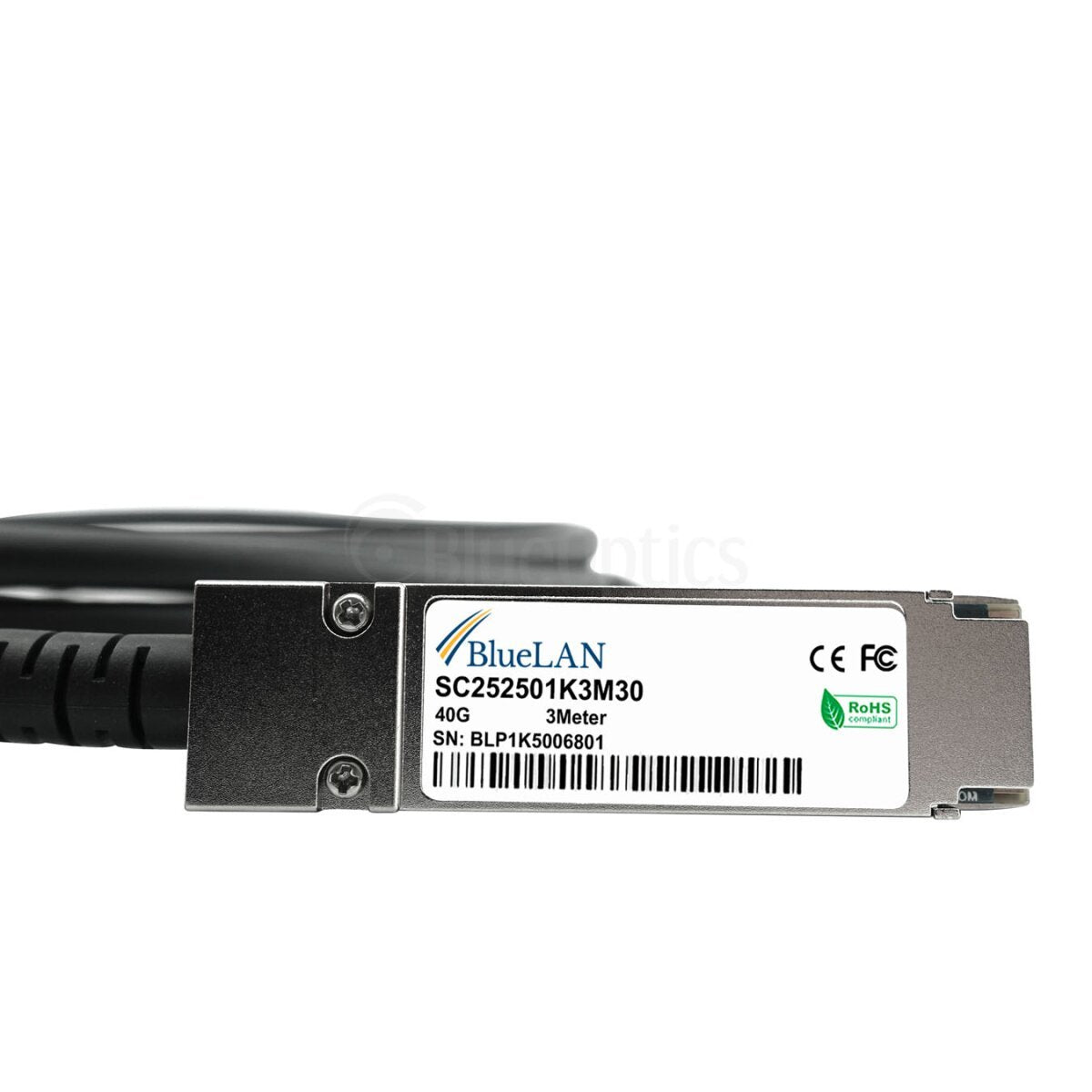 Blueoptics 40gb 1m Qsfp+ 40gbase-Cr4 Dac( Qsfp-40g-C1m)