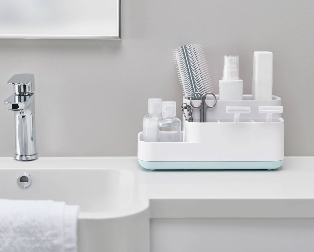 EAN 5028420705041 - Joseph Joseph EasyStore Azul, Blanco Organizador de baño imagen 2
