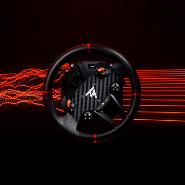 EAN 3362934112370 - Thrustmaster T598 Negro, Rojo USB Volante + Pedales PC, PlayStation 4, PlayStation 5 imagen 7