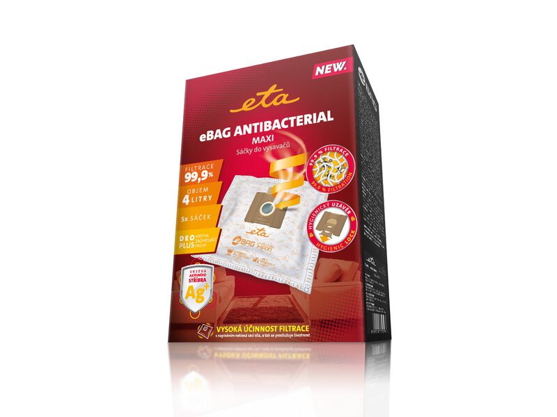 Bolsas Para Aspirador Eta Vacuum Maxi Eta960068021 Suitable For Eta151190000