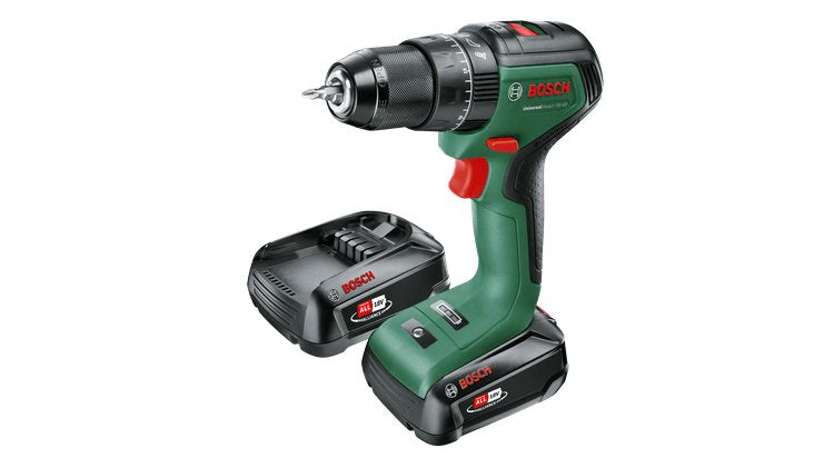 Bosch Bricolaje Y Jardín Taladro Combinado A Batería Universalimpact 18v-60 + Set Verde/Negro, 2x Batería Li-Ion 2,0ah, Maletín + 51 Accesorios, Power For All Alliance 06039d7106