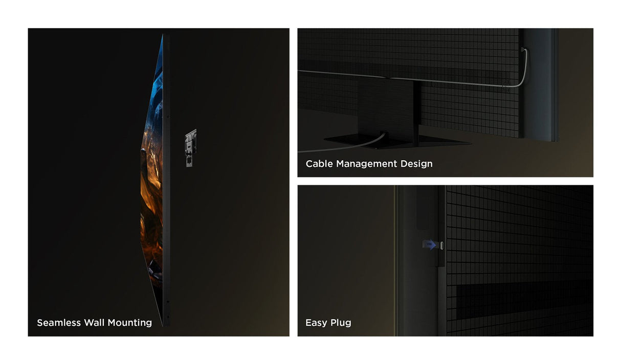 Televisor Tcl 98c7k Smart Tv 98" Qd-Miniled Uhd 4k Hdr 144 Hz Negro