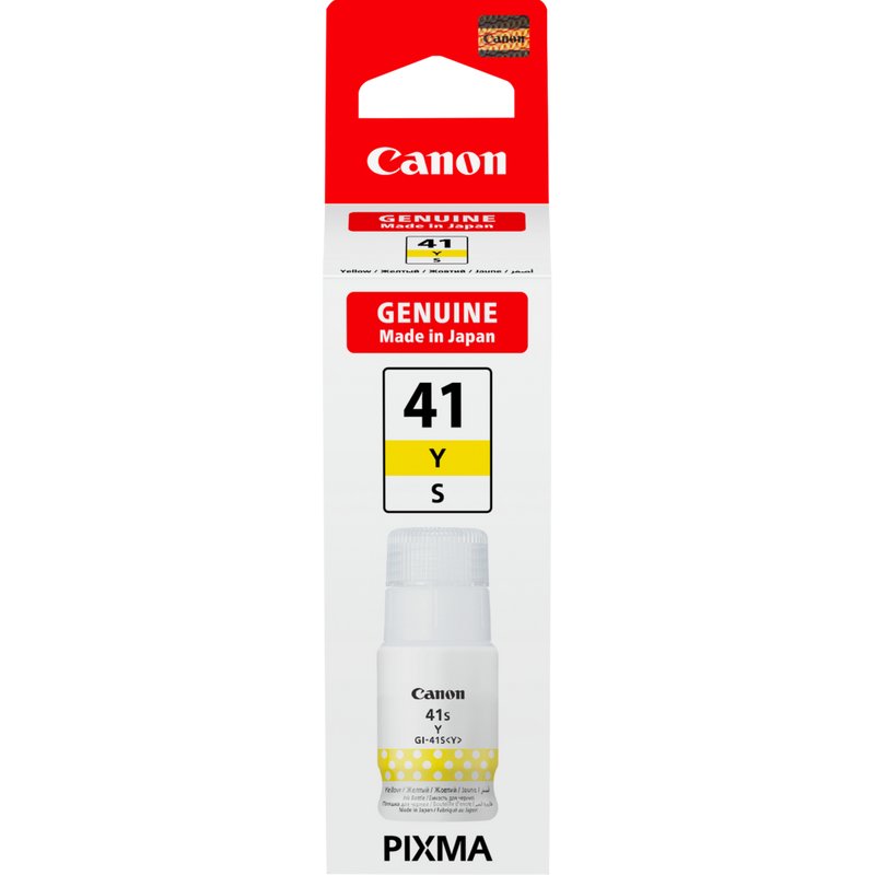 Canon Tinta Amarillo Gi-41s Y 5876c001 4400 Copias 40ml