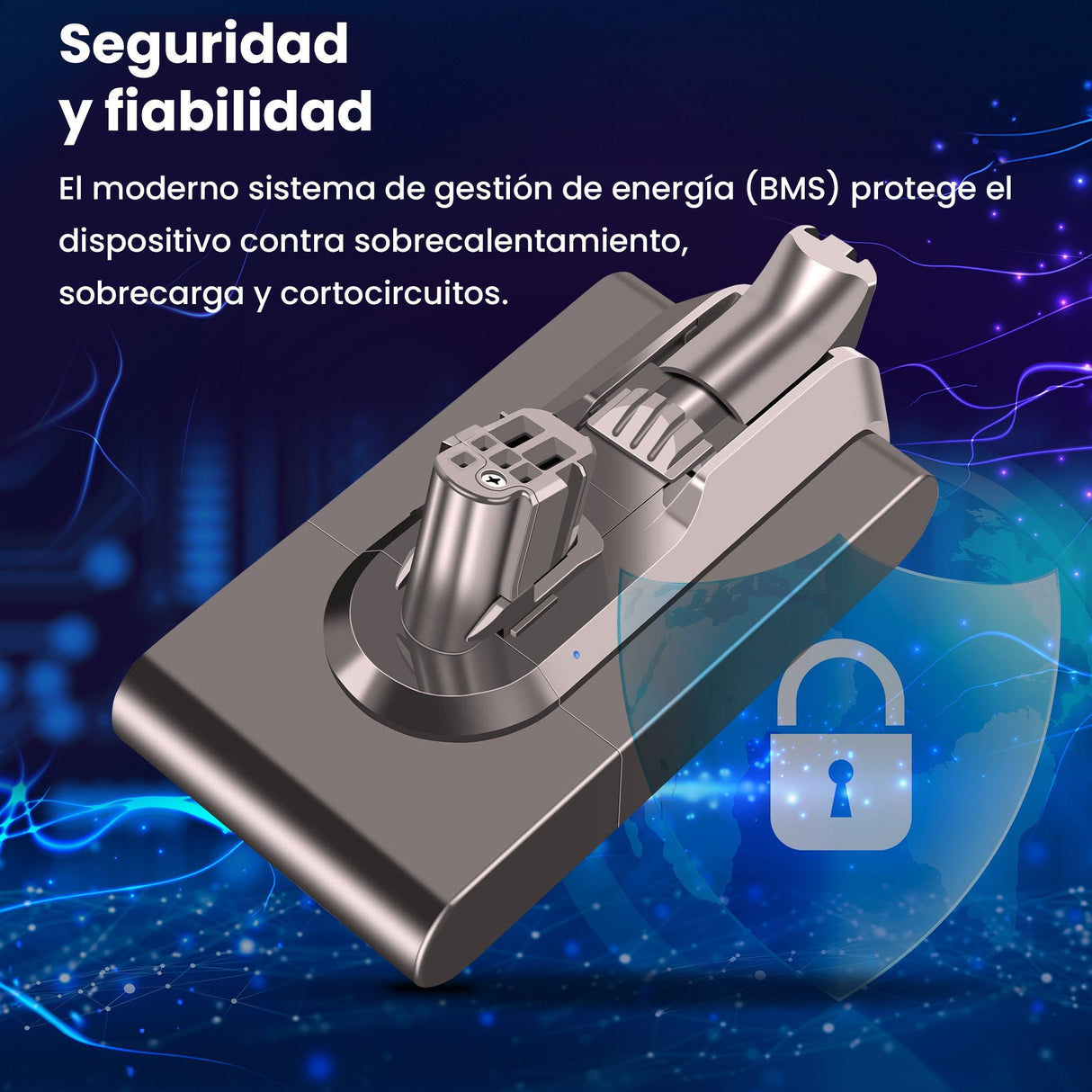 Bateria Zamiennik Dyson V12 25.2v 2500mah + Filter