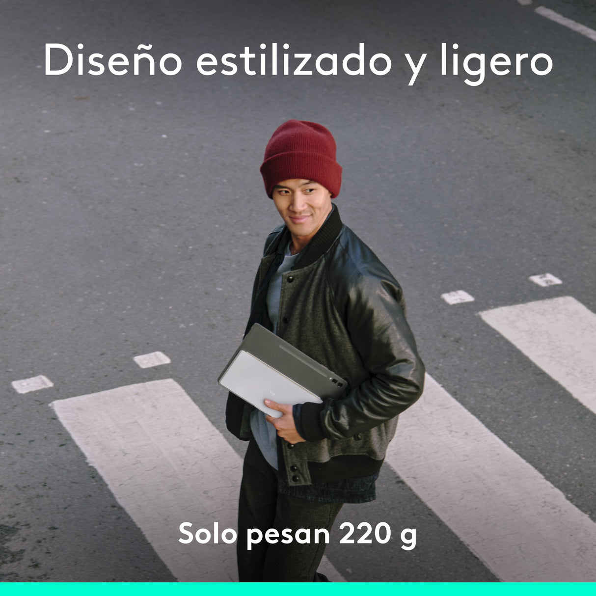 EAN 5099206126152 - Logitech 920-013011 teclado para móvil Español Bluetooth Gris, Blanco imagen 10