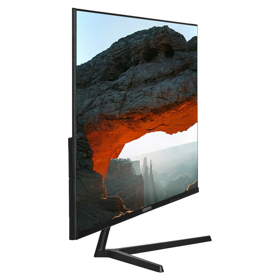 Medion Akoya P52726 Monitor 27" Fullhd Hdr10 - Respuesta 7ms - Angulo De Vision 178â° - Hdmi, Vga, Audio - Vesa 100x100