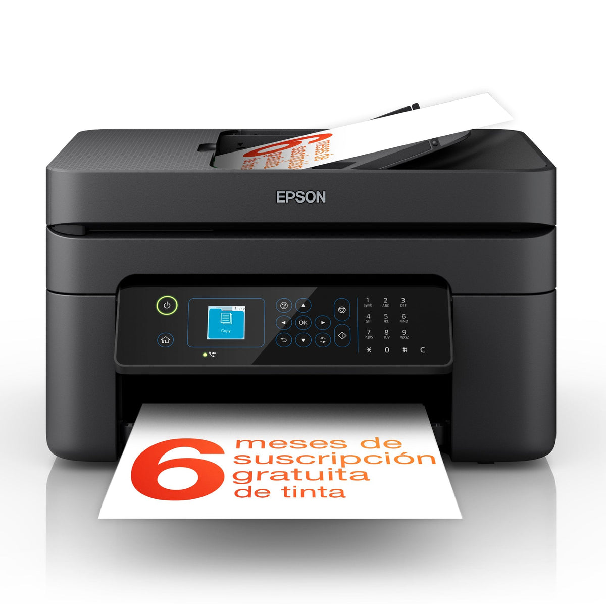 Multifunción Inyección Epson Wf 2935dwf Wifi Duplex Fax