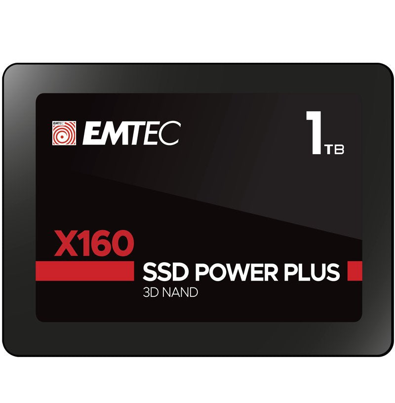 Disco Ssd Emtec X160 2.5" 1tb Serial Ata Iii Qlc 3d Nand