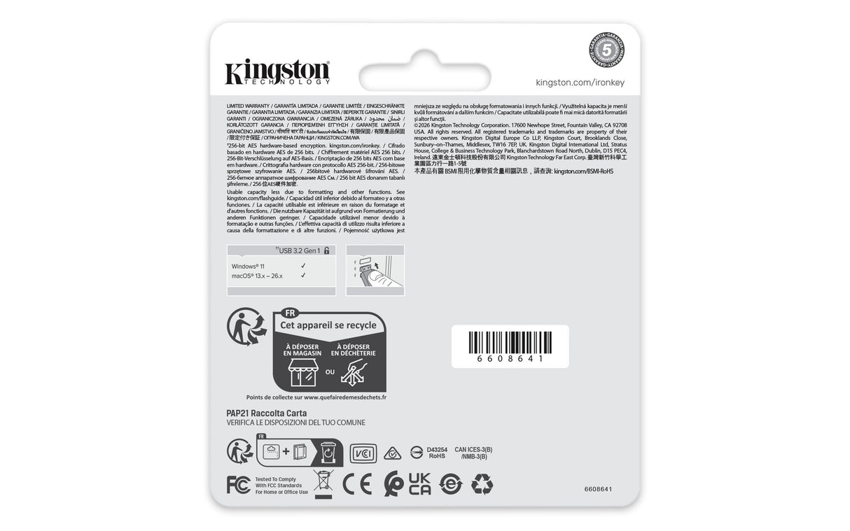 Memory Kingston Drive Flash Usb3.2/256gb Iklp50g2/256gb