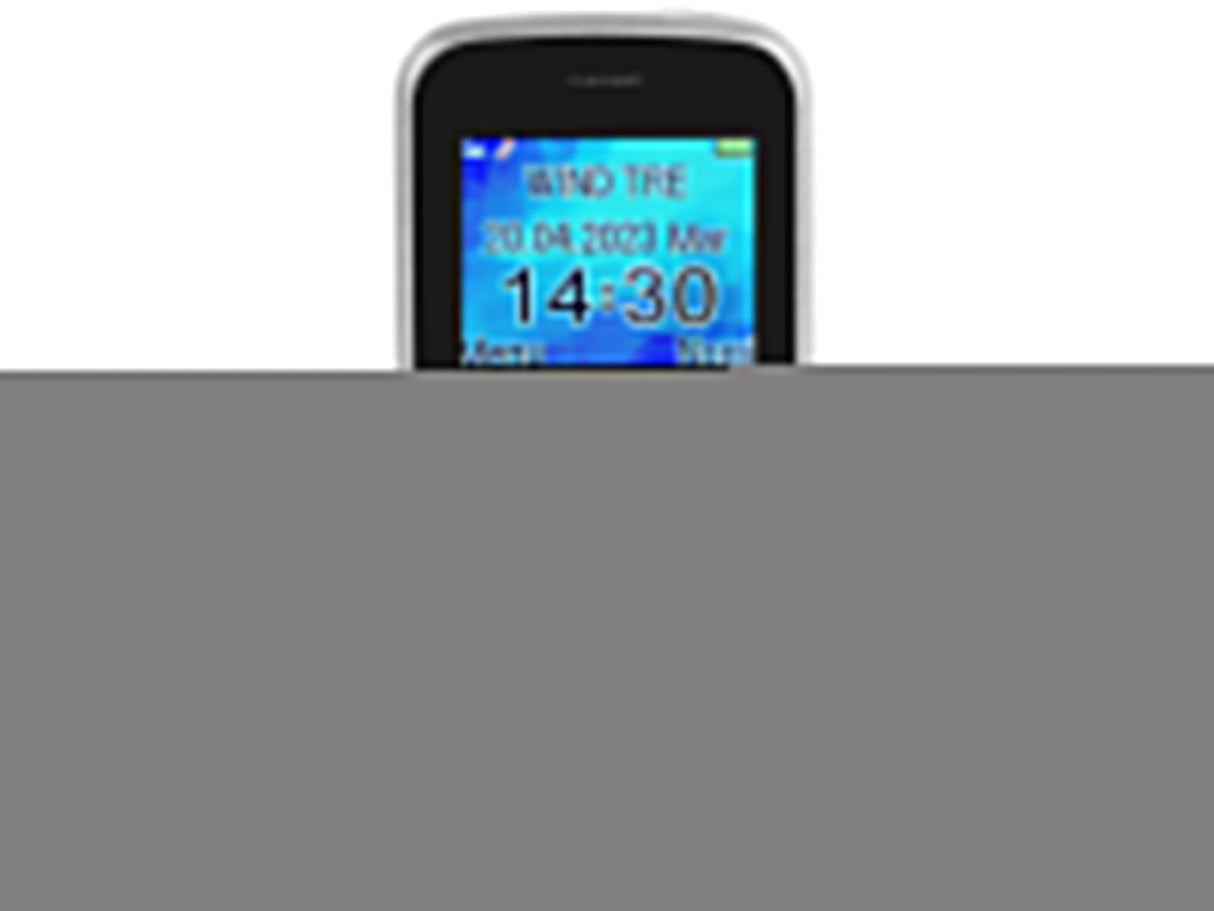 EAN 8011000039404 - Trevi Max 20 4,5 cm (1.77") 160 g Plata Teléfono para personas mayores imagen 1