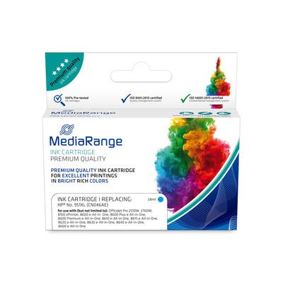 EAN 4260459617426 - MediaRange MRHP951CXL cartucho de tinta 1 pieza(s) Compatible Cian imagen 1