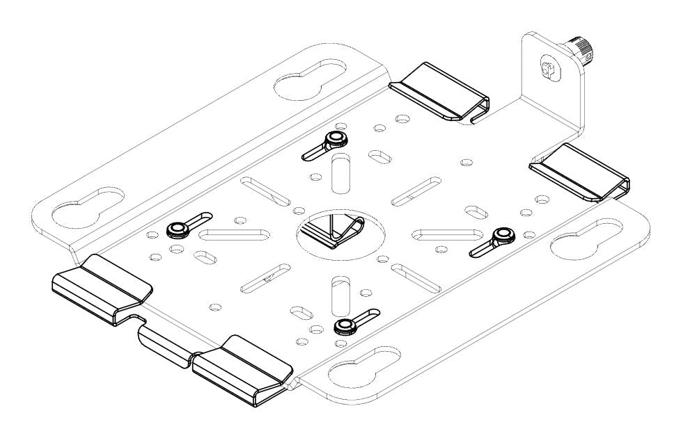 EAN 4044144619151 - LANCOM LX-7000 T-Bar Mount (Bulk 5) Montaje de punto de acceso WLAN imagen 2