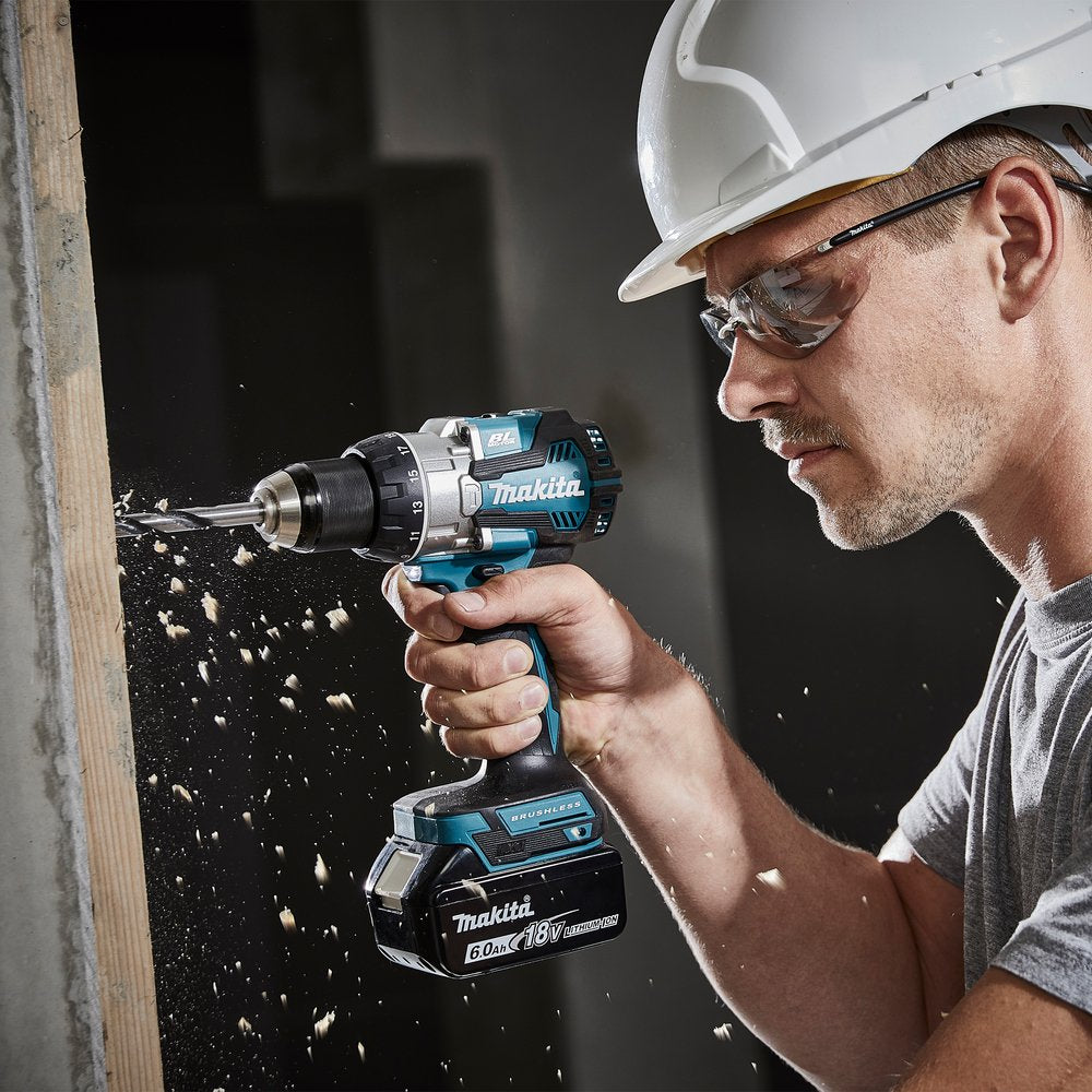 EAN 0088381775663 - Makita DHP489RTJ destornillador eléctrico y llave de impacto 1800 RPM Negro, Azul imagen 18