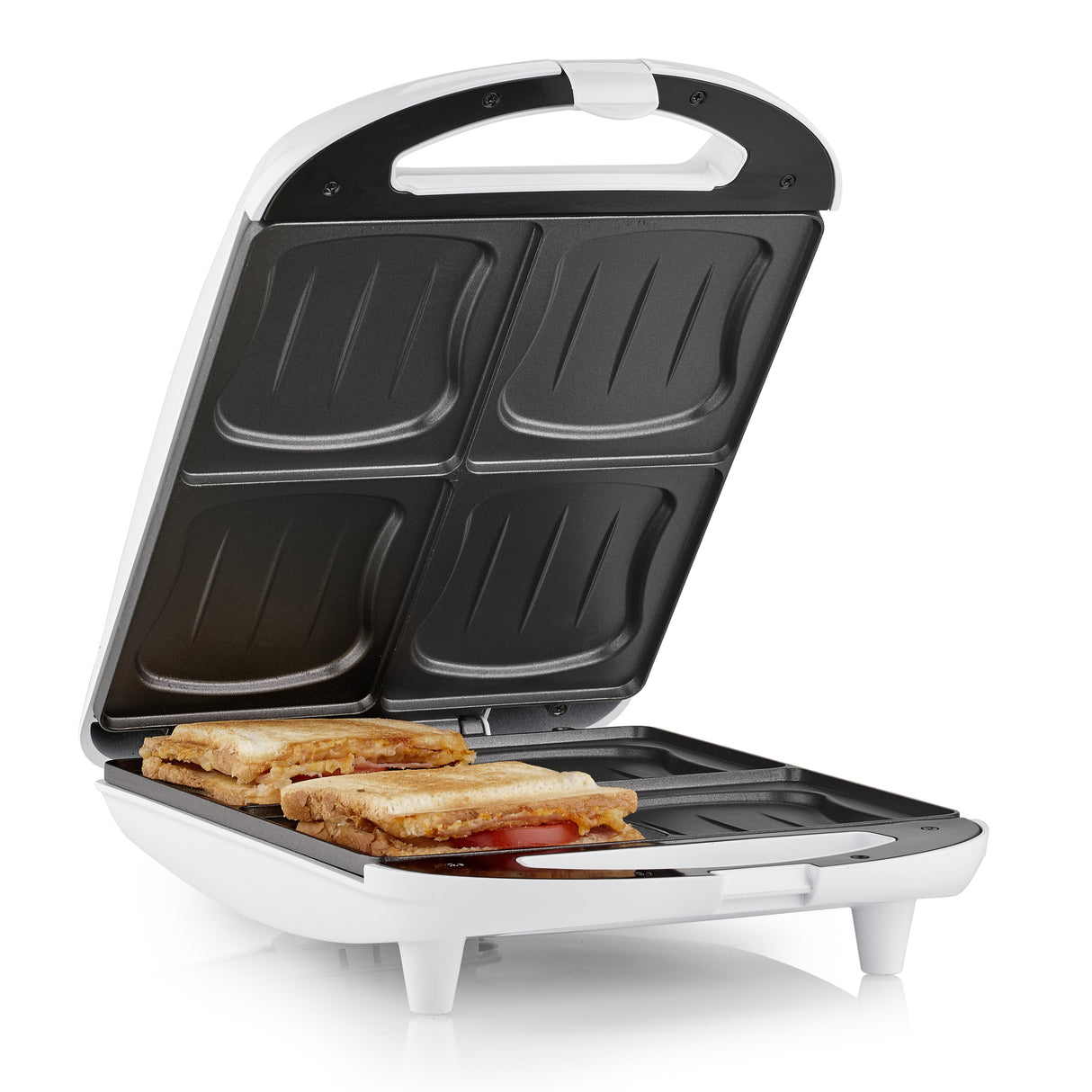 EAN 8713016037534 - Tristar SA-3065 sandwichera 1300 W Negro, Blanco imagen 2