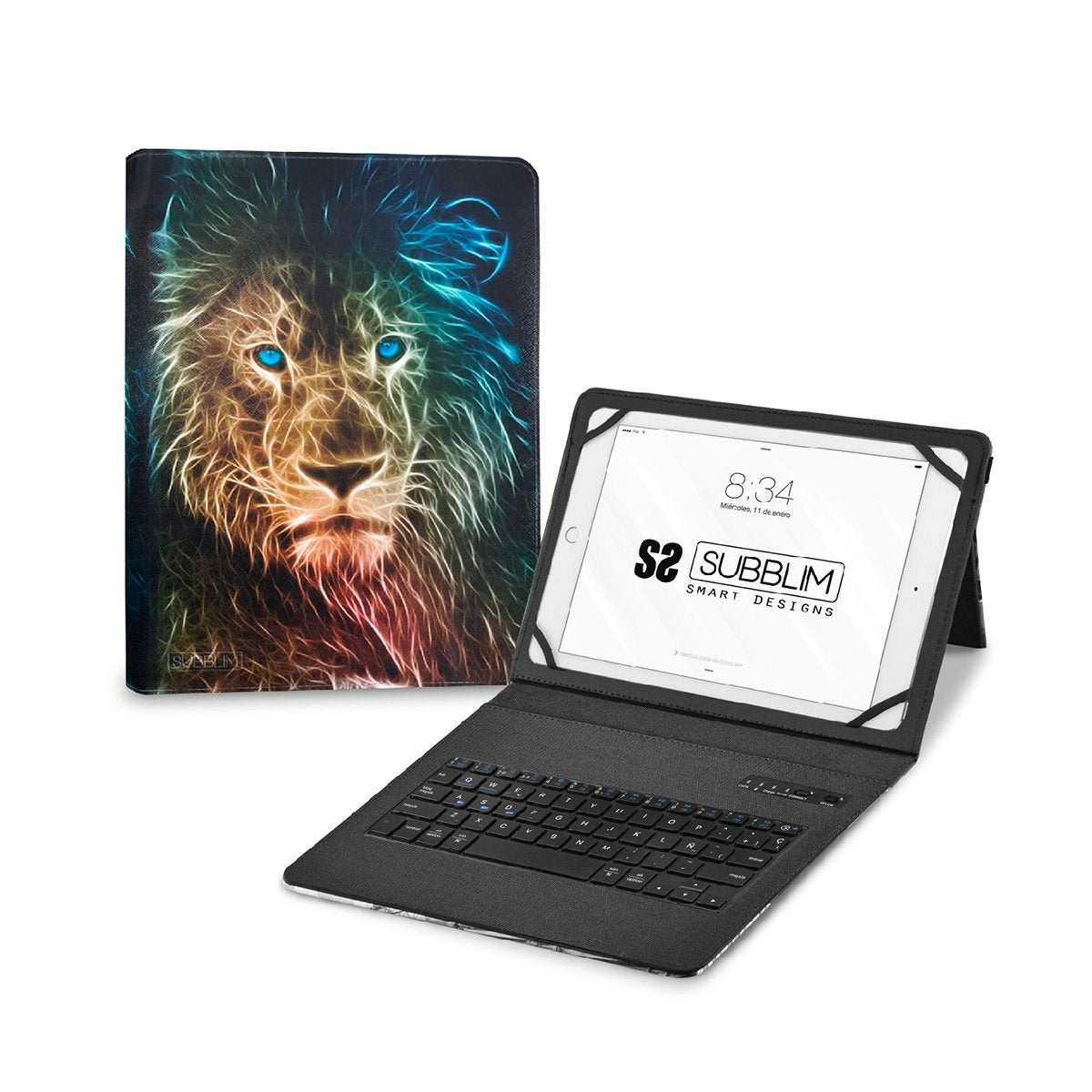 EAN 8436586742447 - SUBBLIM SUBKT5-BTTL30 teclado para móvil QWERTY Español Bluetooth Multicolor imagen 1