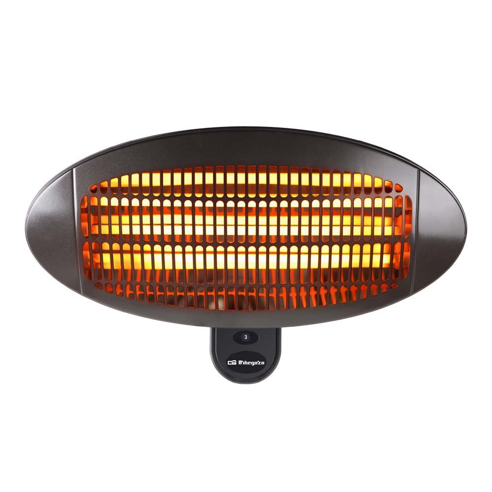 EAN 8436044536687 - Orbegozo PHF 26 calefactor eléctrico Interior y exterior Negro 2000 W Calefactor eléctrico de cuarzo imagen 1