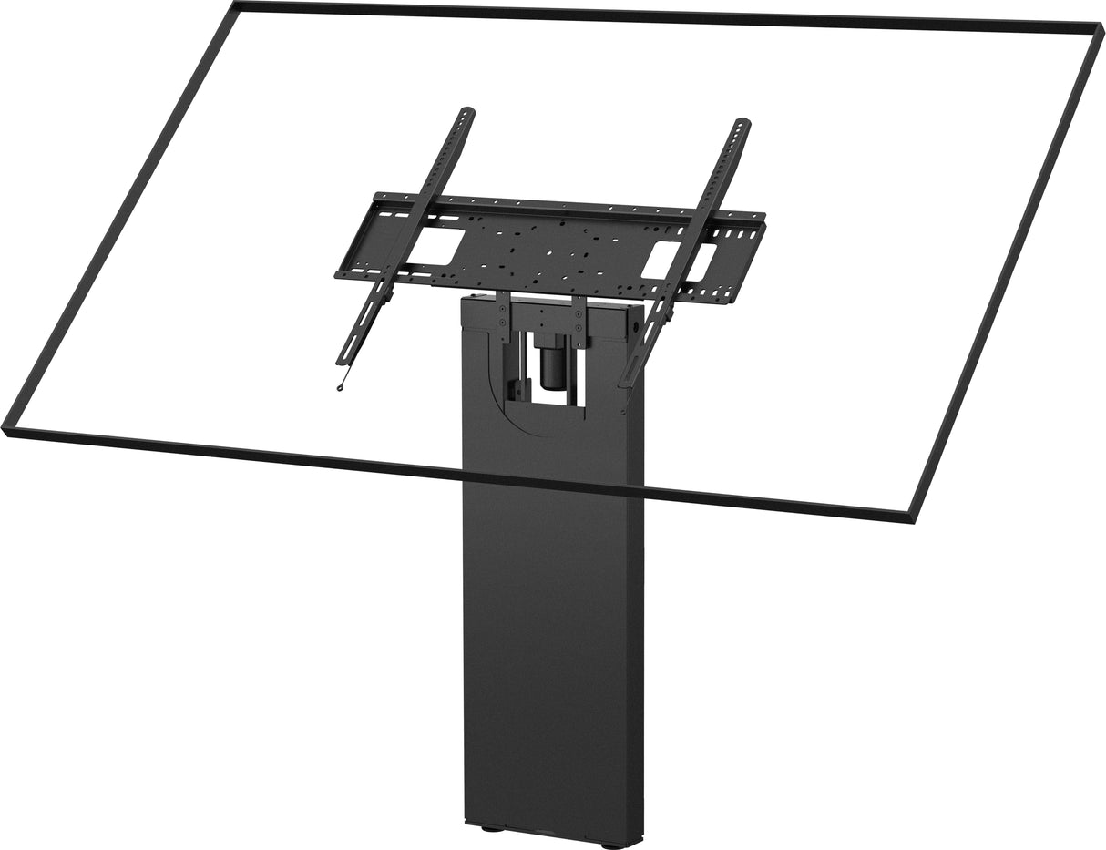 Soporte A Suelo Motorizado Y Ajustable En Altura Para Pantallas Grandes De Vision Garanta Durante Toda La Vida Til Del Producto De Alta Resistencia Apto Para Pantallas De Hasta 100" Con Tamaos Vesa De Hasta 800 X 600 Se Fija A La Pared Y Tr