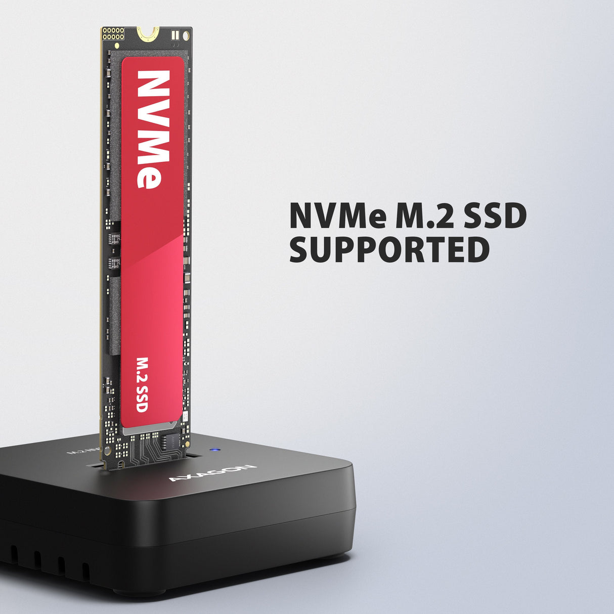 Adsa-M2c11l Base De Conexión Usb-C 3.2 Gen 2 - 1 X Nvme M.2 10gbps