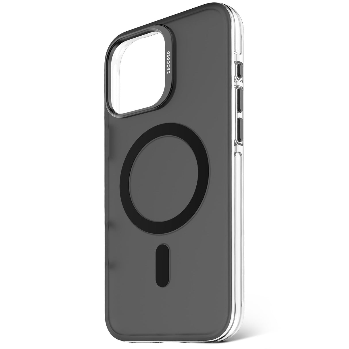 Decoded Recycled Plastic Backc. Iphone 16 Pro Max Transp. Black