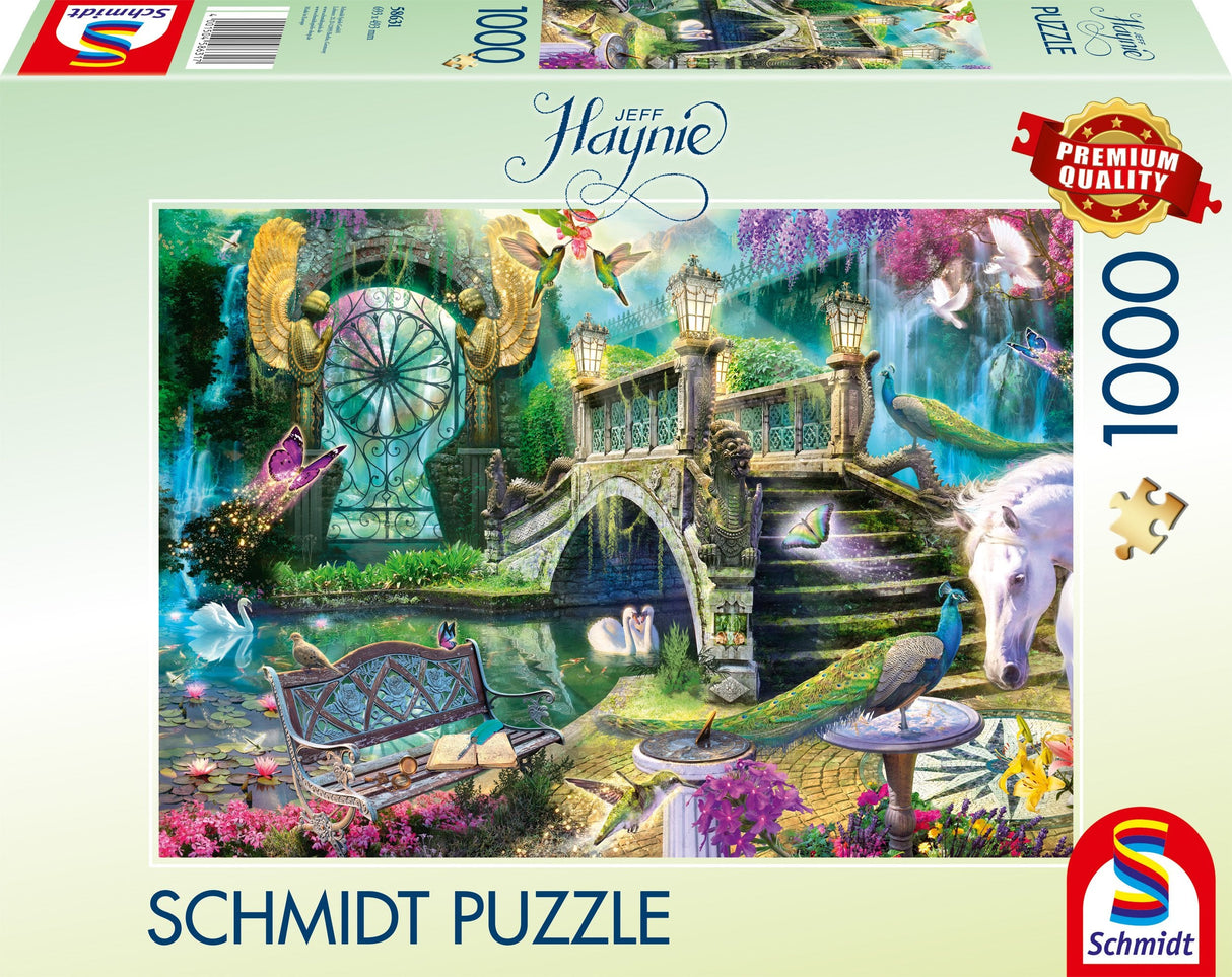 Schmidt Spiele Jeff Haynie: El Jardín Secreto, Rompecabezas De 1000 Piezas 58631