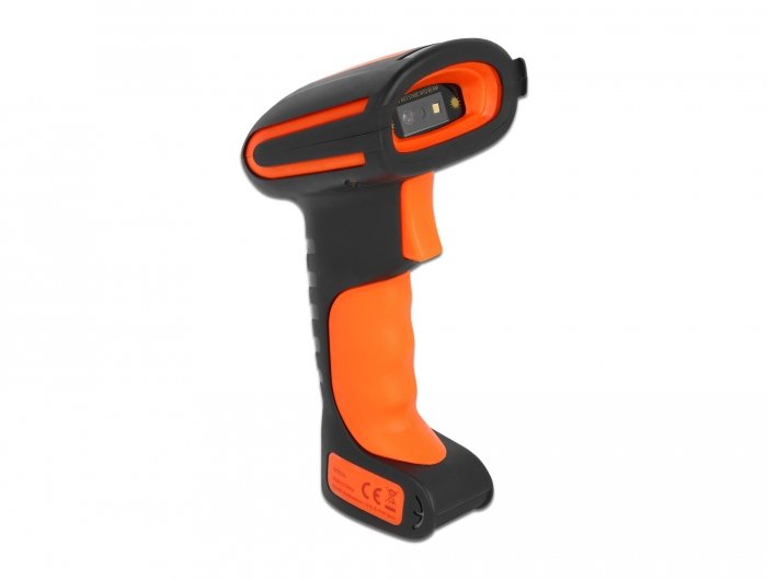 EAN 4043619905560 - DeLOCK 90556 lector de código de barras Lector de códigos de barras portátil 1D/2D CMOS Negro, Naranja imagen 3