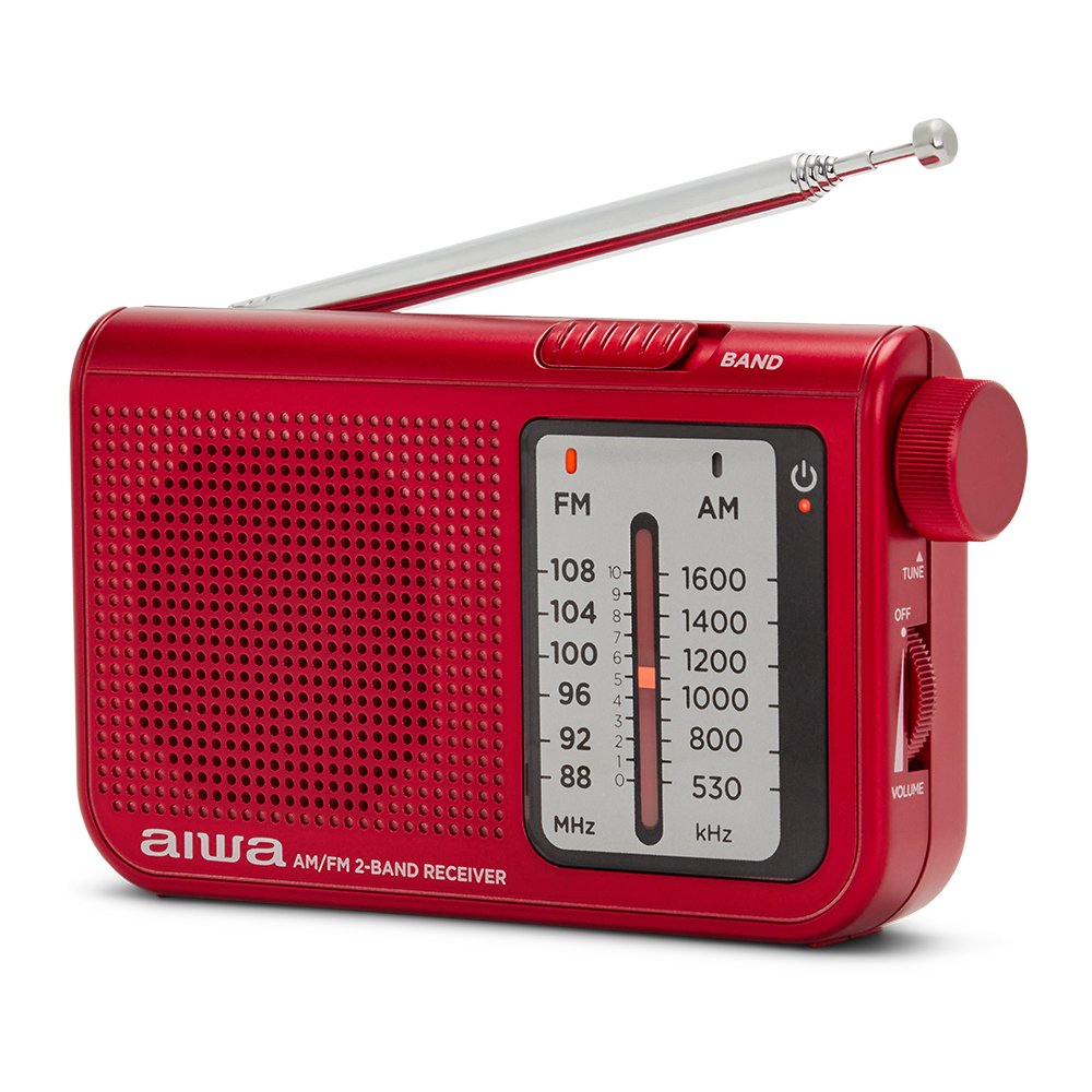 Radio Portátil Aiwa Rs 55 Rojo