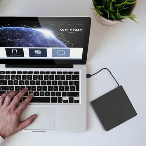 EAN 5901878518589 - Qoltec 51858 unidad de disco óptico DVD-RW Negro imagen 7