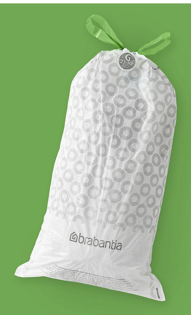 EAN 8710755375668 - Brabantia 8710755375668 bolsa para basura 30 L Gris, Blanco 40 pieza(s) imagen 3
