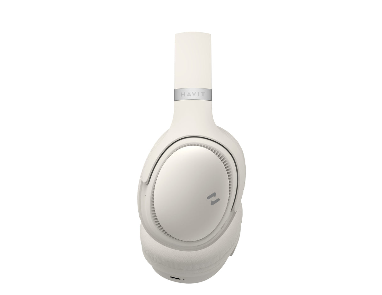 EAN 6939119073107 - Havit H630BT (Beige) Auriculares Inalámbrico y alámbrico Diadema Música USB Tipo C Bluetooth imagen 3
