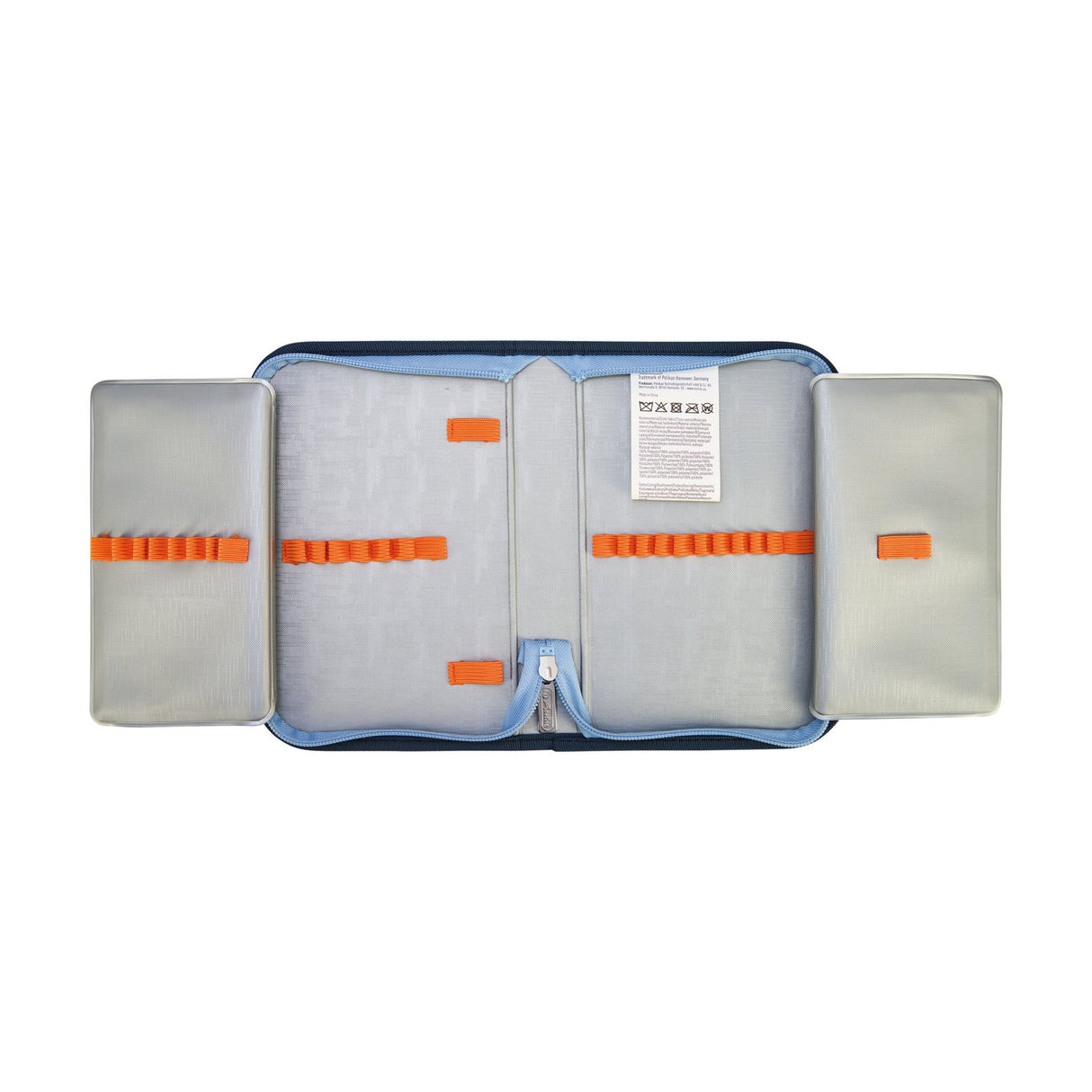 EAN 4008110396767 - Herlitz UltraLight Plus TechMech juego de mochila escolar Niño Poliéster Azul, Naranja imagen 10