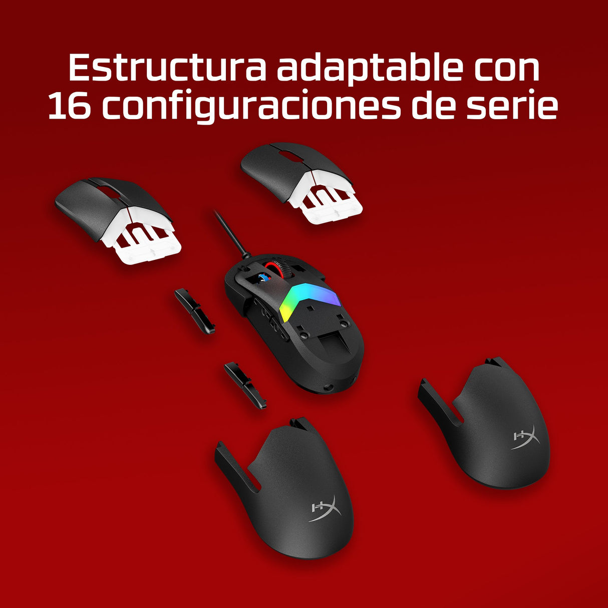 EAN 0198415001641 - HyperX Pulsefire Saga Wired Gaming Mouse ratón Juego Ambidextro USB tipo A Óptico 3200 DPI imagen 4