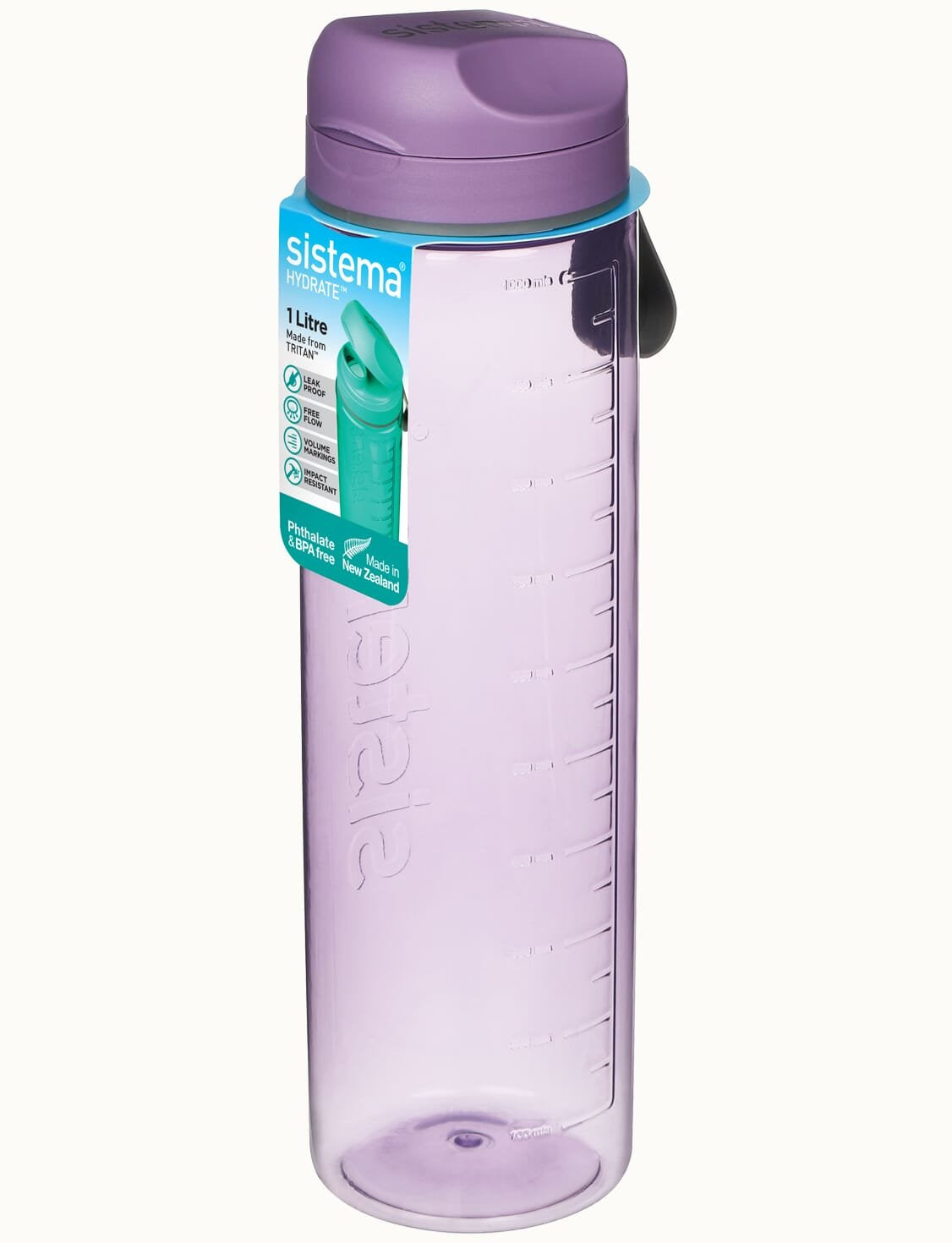 EAN 9414202069009 - Sistema 690 bidón de agua Uso diario 1000 ml Plástico Azul, Púrpura, Verde azulado imagen 3