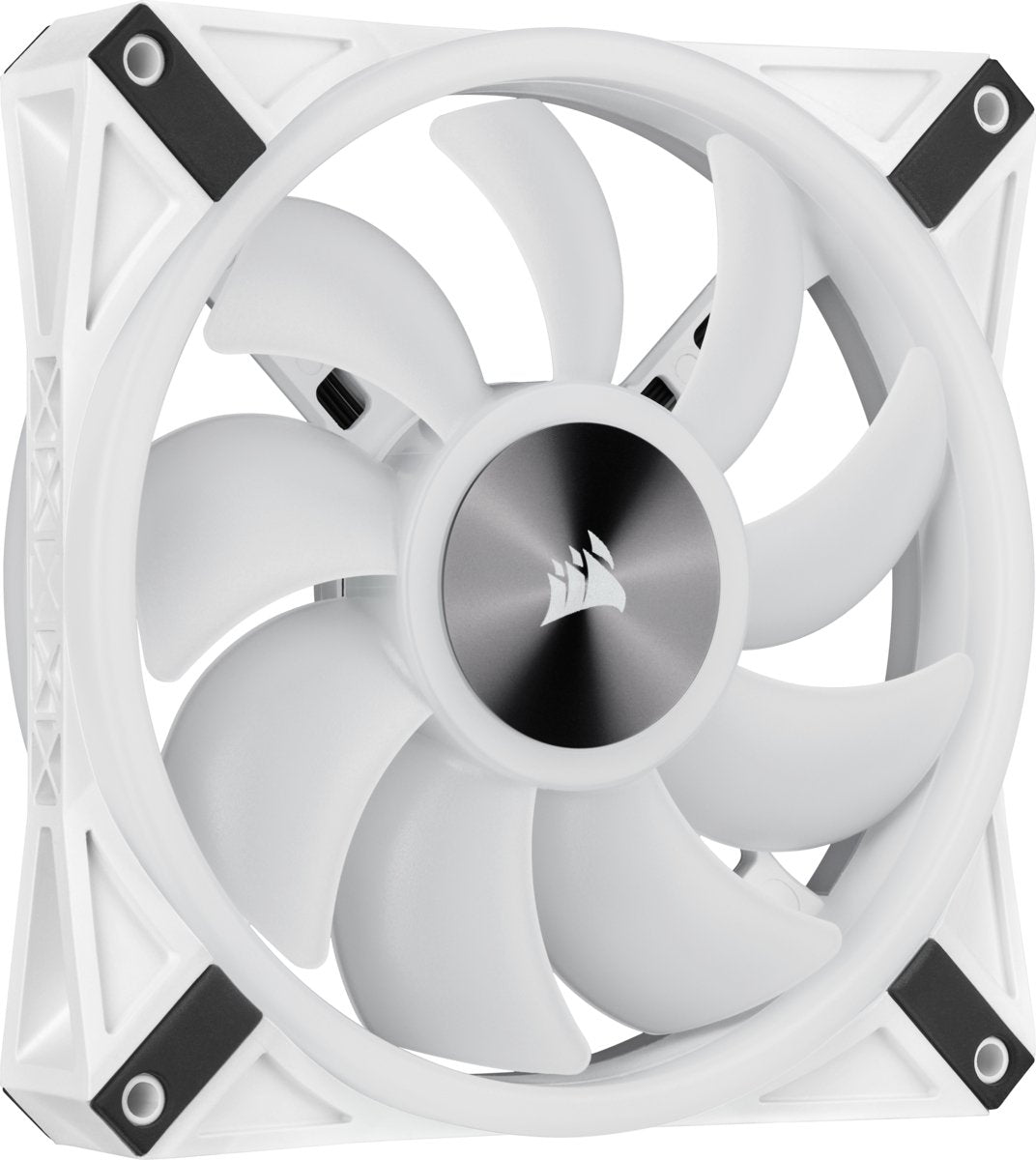 EAN 0840006619529 - Corsair iCUE QL140 Carcasa del ordenador Ventilador 14 cm Blanco imagen 2