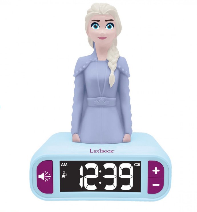 Lexibook Kraina Lodu Elsa Budzik 3d Z Lampka