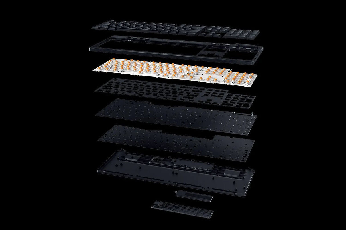 EAN 8886419349587 - Razer BlackWidow V4 Low-Profile HyperSpeed teclado Juego USB + RF Wireless + Bluetooth QWERTY Internacion imagen 5