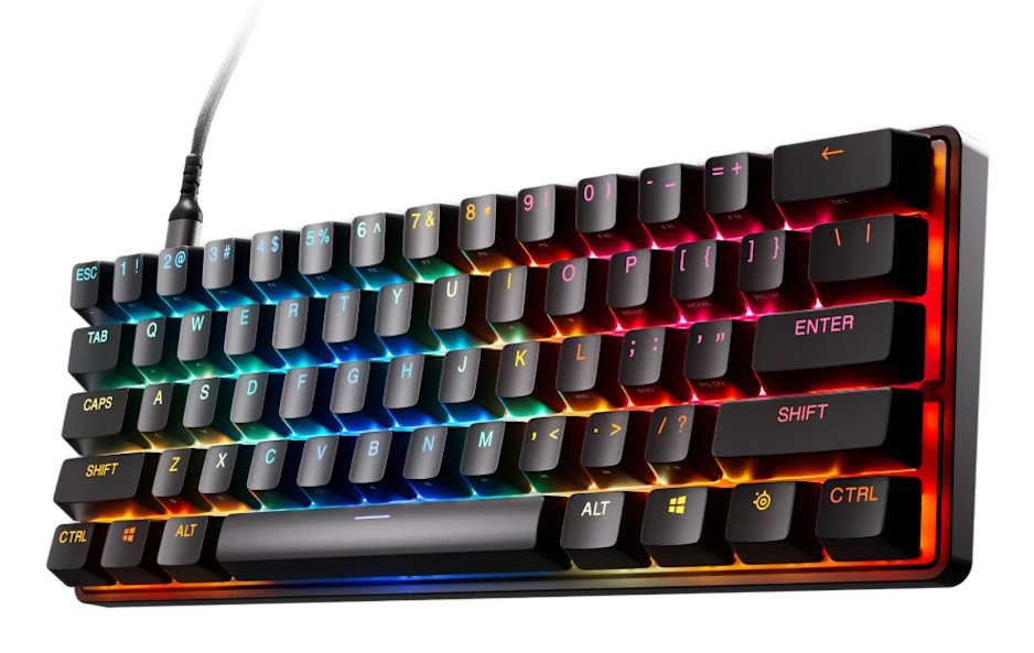 EAN 5707119062947 - Steelseries Apex Pro Mini Gen 3 teclado Juego USB QWERTY Inglés Negro imagen 1