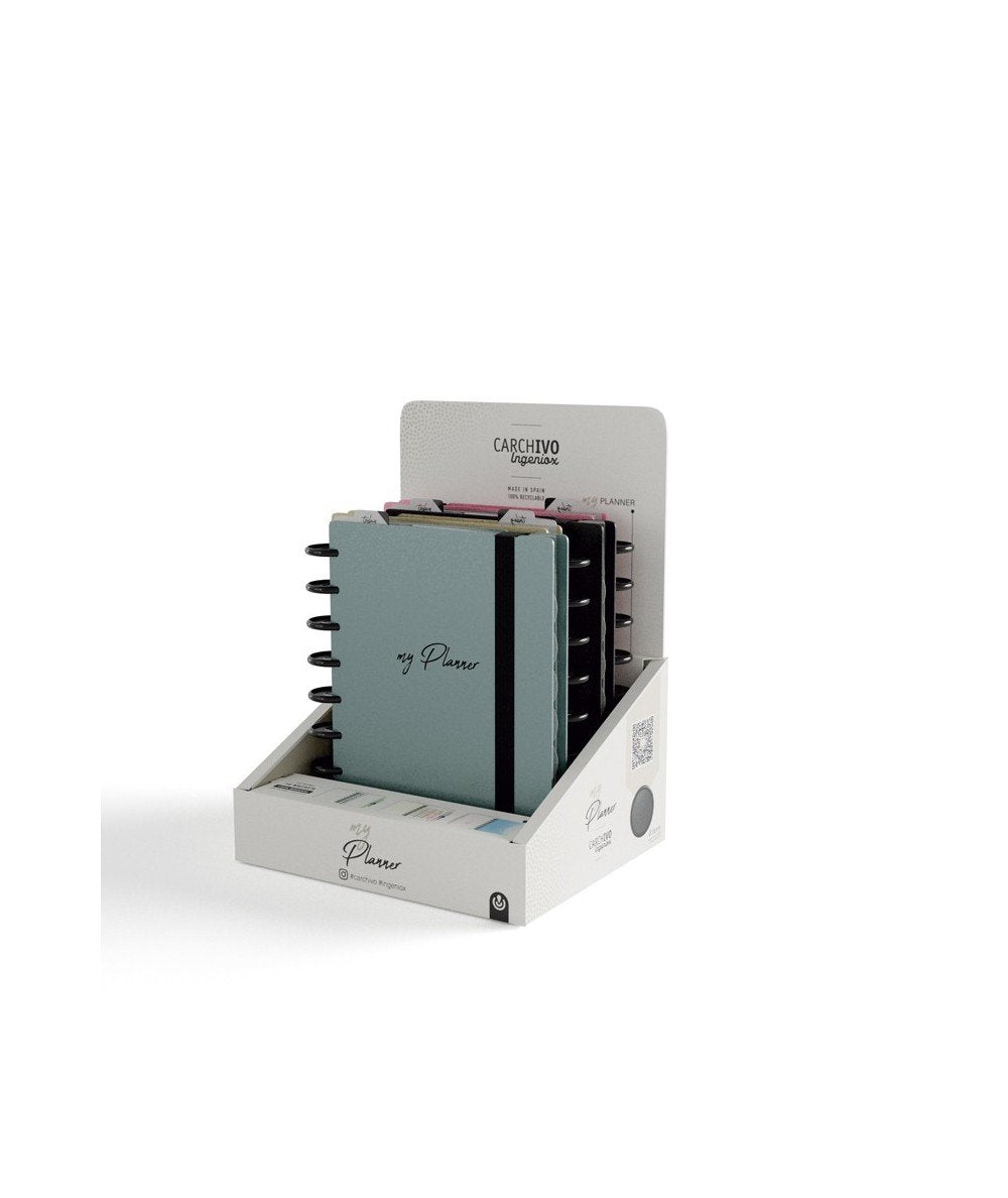Carchivo Expositor 4 My Planner Ingeniox "Classic" 240 Pag Surtidos