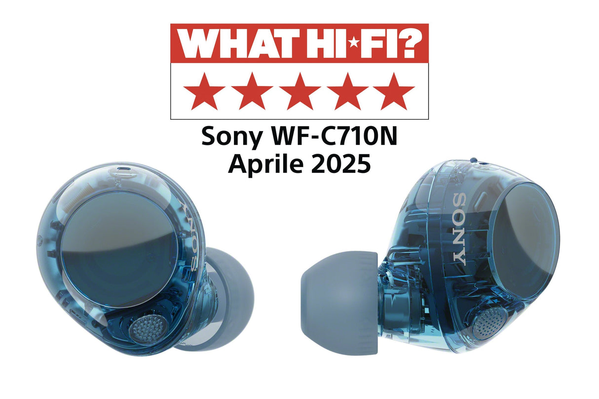 Auriculares Sony Wf-C710n Azul Cristal Inear True Wireless Con Noise Cancelling