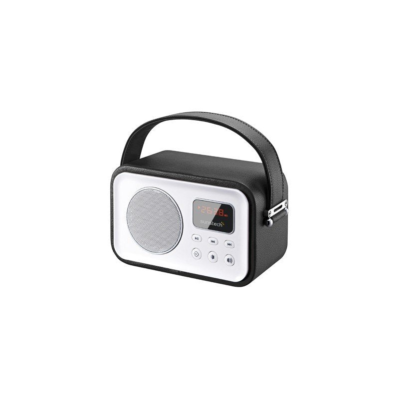 EAN 8429015017438 - Sunstech RPBT450 Portátil Digital Negro, Blanco imagen 1
