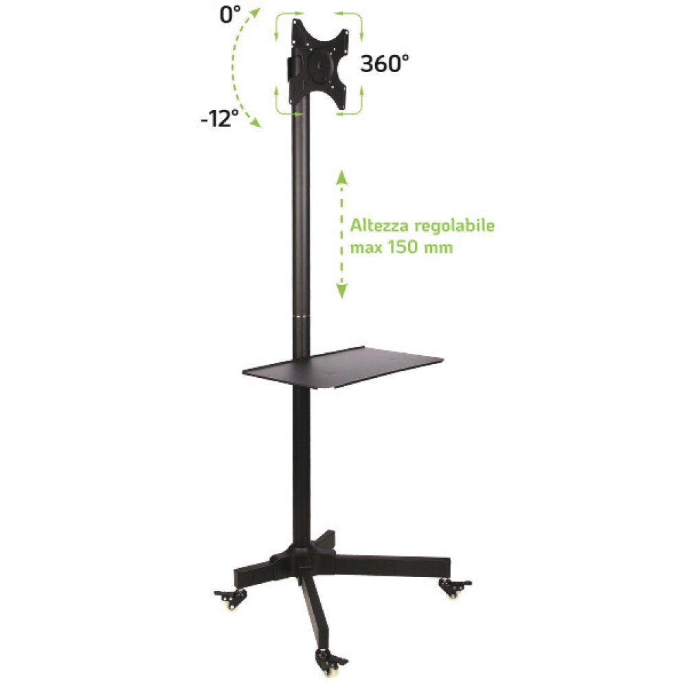 EAN 8051128100723 - Techly ICA-TR20 soporte para TV 94 cm (37") Negro imagen 5