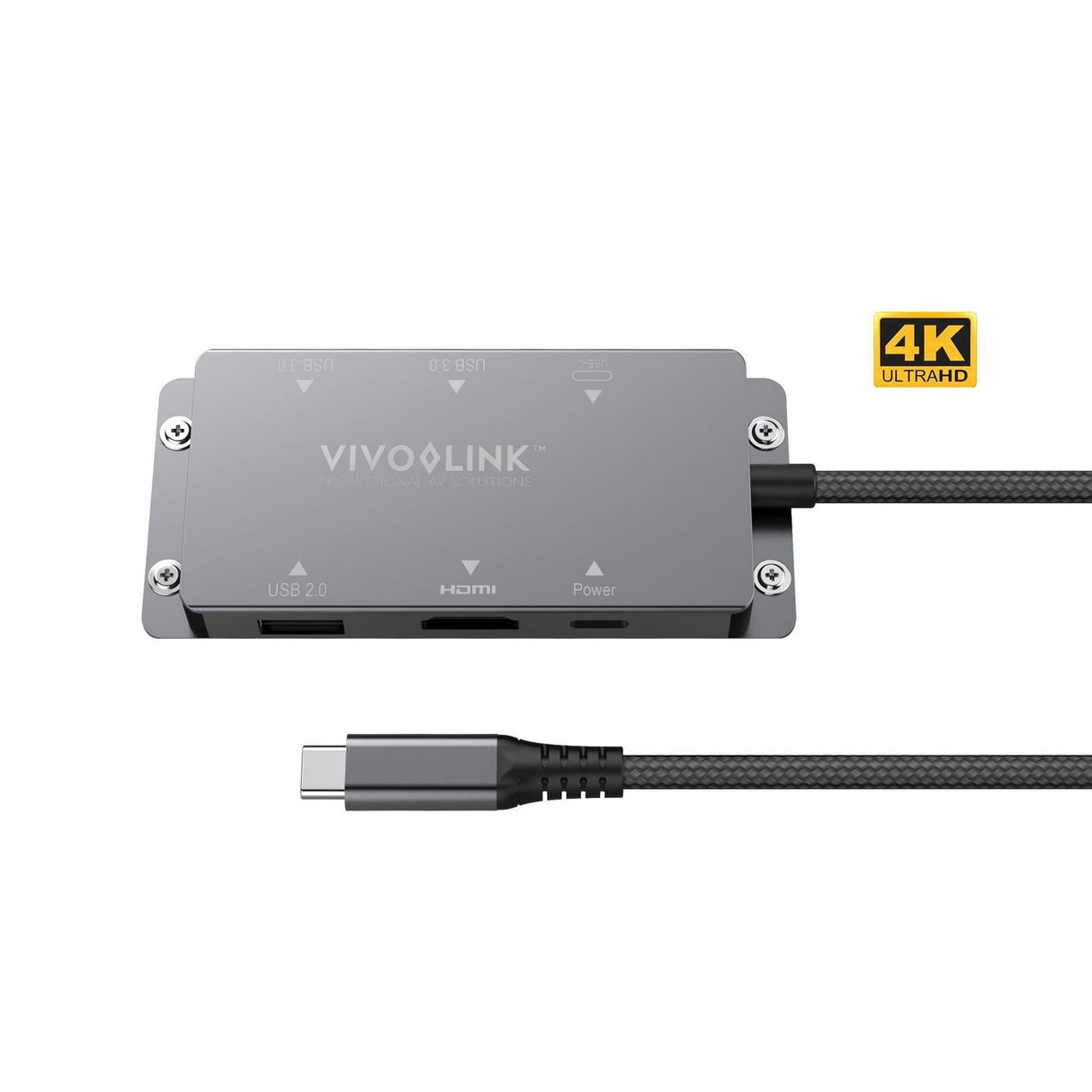 EAN 5704174326632 - Vivolink VLUSBCHUB Adaptador gráfico USB 3840 x 2160 Pixeles imagen 4