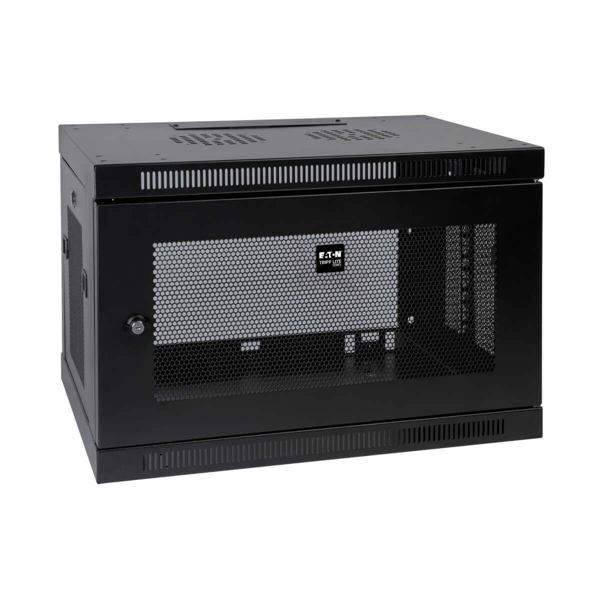 Eaton Tripp Lite Smartrack 9u Low-Profile Switch-Depth Wall-Mount Mini Rack Enclosure