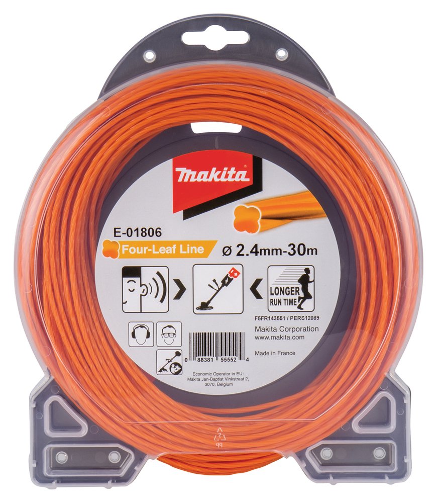 EAN 0088381555524 - Makita E-01806 accesorio para cortaborde y desbrozadora Bobina de hilo para desbrozadora imagen 1