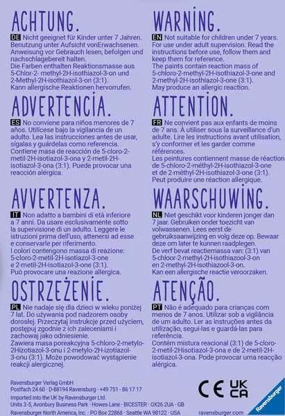 Pintura De Ravensburger Para Números - Monster Amarillo 23631