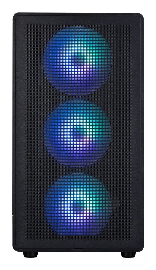 Caja Pc Zalman M5 Matx 4 X Vent 120mm Argb 2xusb 3.0 Negro S/N Fuente