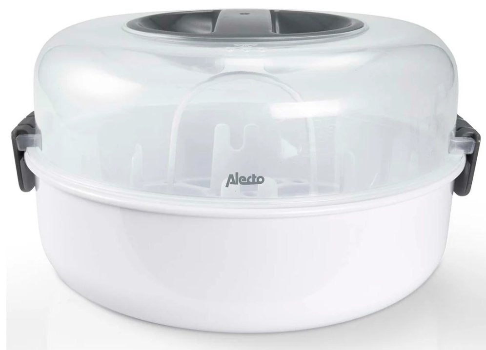 Alecto Bw-04 Mikrowellen Flaschensterilisator Weiss