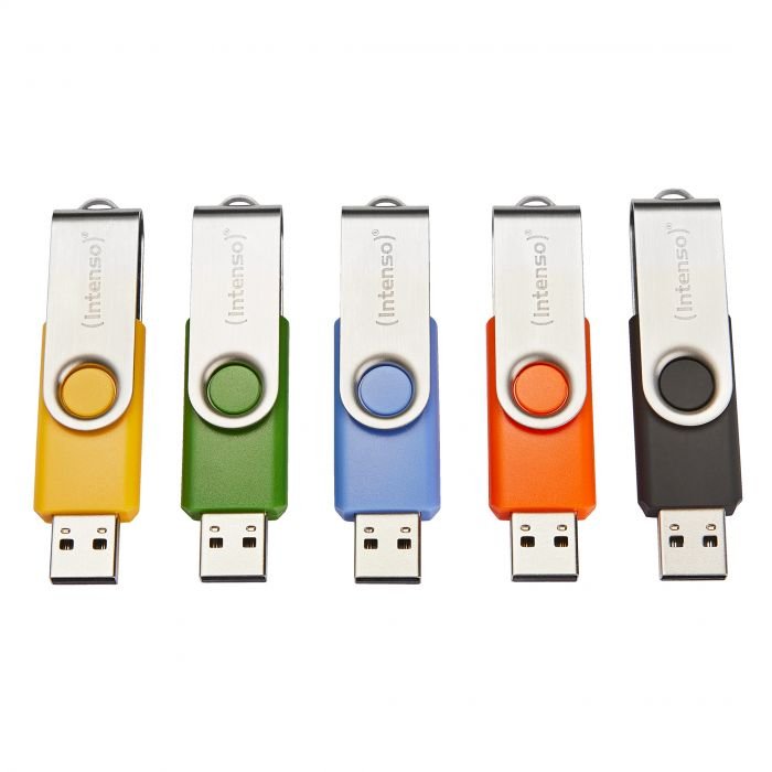 Memory Drive Flash Usb2 10x8gb/Multipack 3503561 Intenso