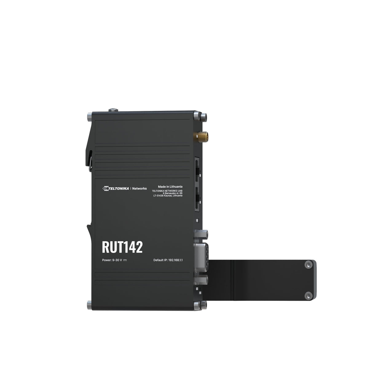 EAN 4779051840724 - Teltonika RUT142 (EU) Ethernet router, router inalámbrico Ethernet rápido Banda única (2,4 GHz) Negro imagen 1