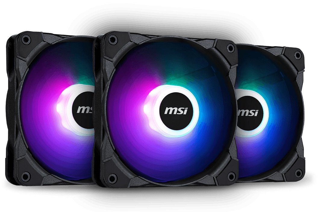 Ventilador 120mm 9 Pales Para Caja - 28,0 Dba - 40,1 Pcm - Rgb